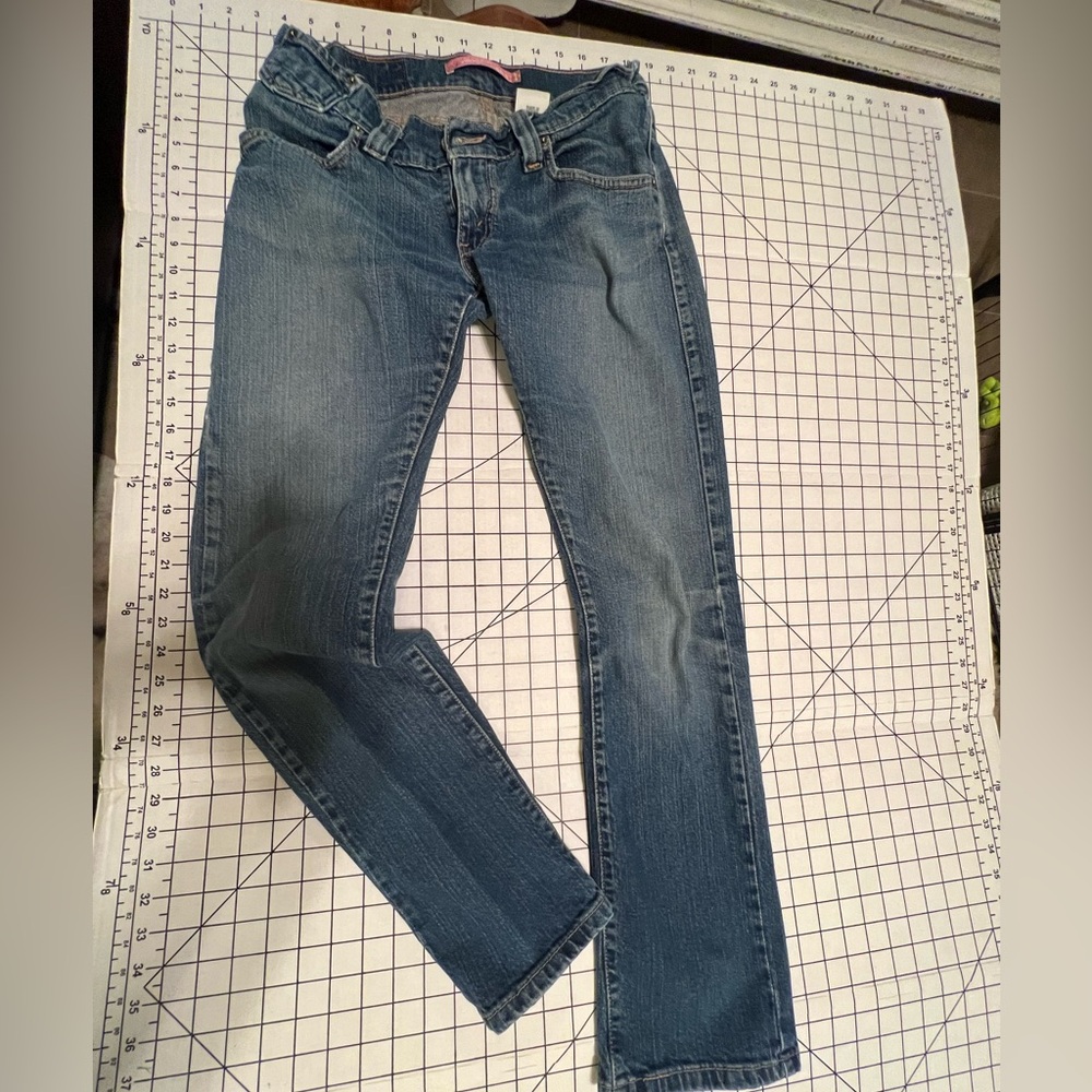Levis 504 slouch straight EUC 7